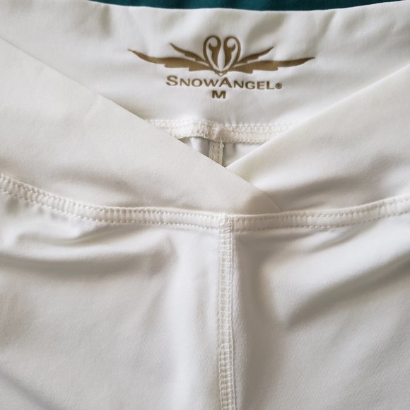 **SOLD**Snow Angel CyberSilk Base Layer Set size Medium~ Pearl - Picture 6 of 10